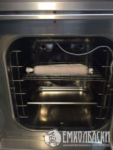 Варенка типа болонской в пароконвектомате, оболочка текстильная