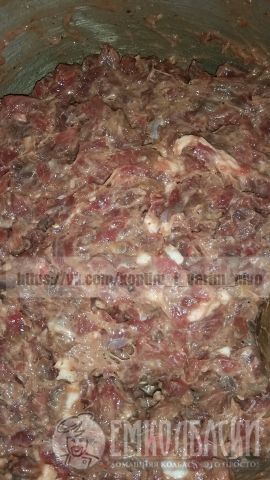 Баранья варено копченая по рецепту 1938 года