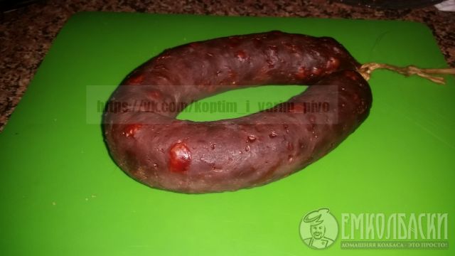 Баранья варено копченая по рецепту 1938 года