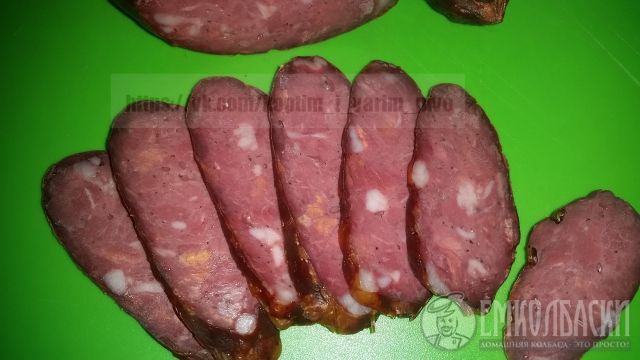 Баранья варено копченая по рецепту 1938 года