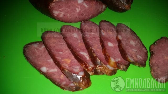 Баранья варено копченая по рецепту 1938 года