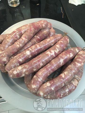 Колбаса « ДОМАШНЯЯ» для духовки и гриля