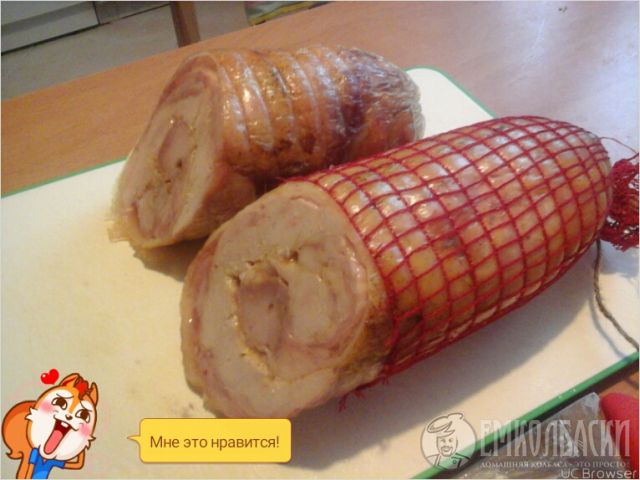 Куриный рулет