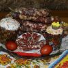 Белорусская домашняя вяленая колбаса