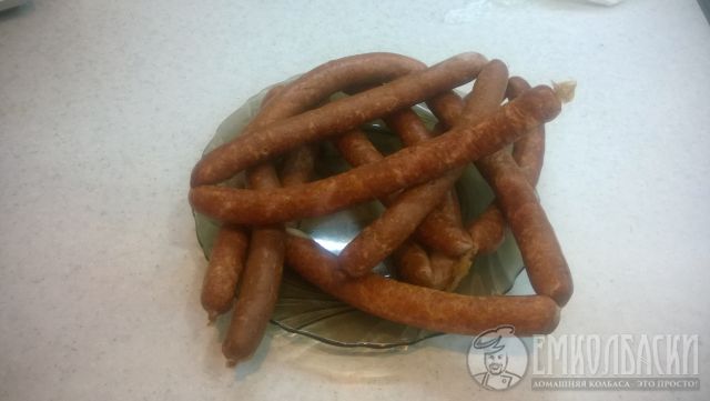 Колбаса охотничья.