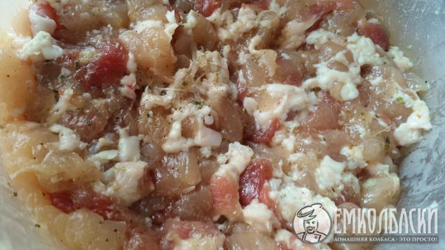 фарш свинина+курица