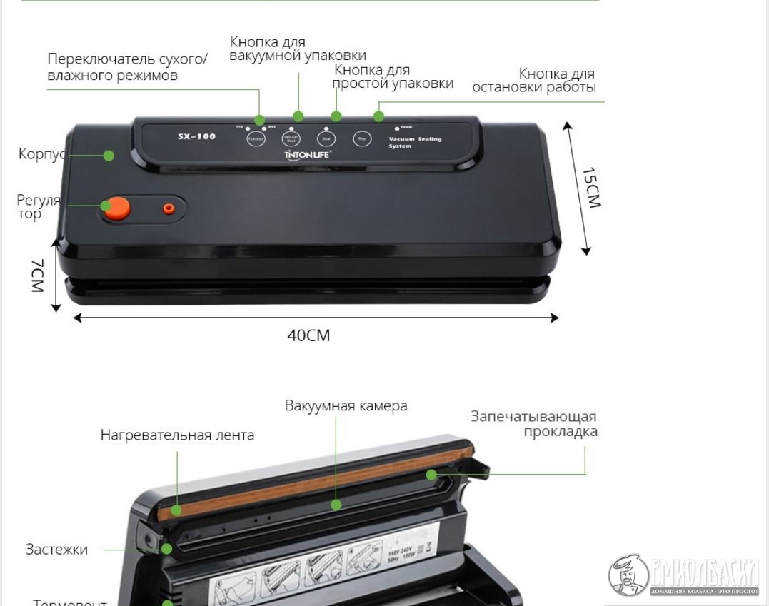 Вакууматор - Страница 14 - Оборудование для домашнего колбасного  производства - ЕмКолбаски